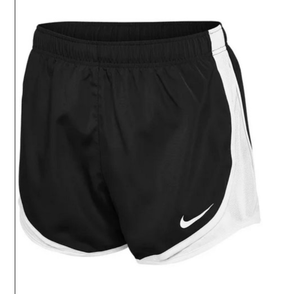 Nike Women’s SZ M Dri-Fit Tempo Black and White Colorway  Running  Shorts